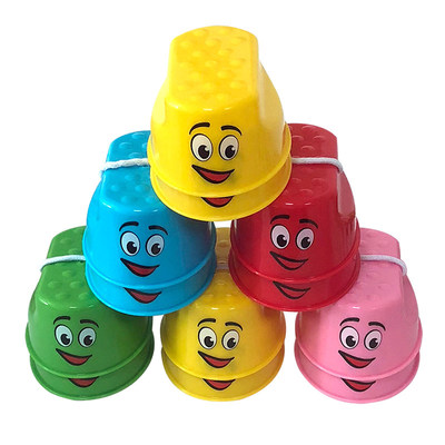 兒童笑臉幼兒園感統訓練器材高蹺 好評好店