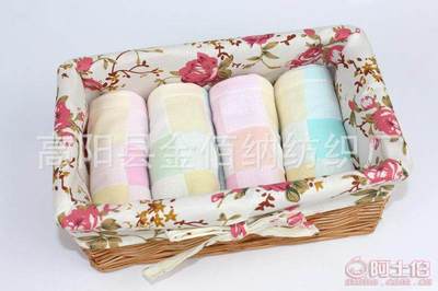 【金顏純棉紗布方格童巾高陽廠家直銷超柔強吸水嬰童毛巾幼兒園小毛巾0021支,32股,14支】高陽縣金佰納紡織廠 - 產品庫