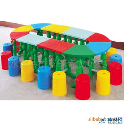 供應塑料桌椅,幼兒園桌椅,兒童桌椅 7001p