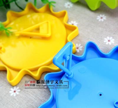 【太陽花鐘點學習器 幼兒園早教益智鐘表模型 學生兒童認識時間教】價格_廠家_圖片 -