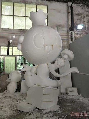 【廠家定制玻璃鋼大型卡通人物動物雕塑公仔造型雕塑幼兒園商場擺件】 - 產品庫