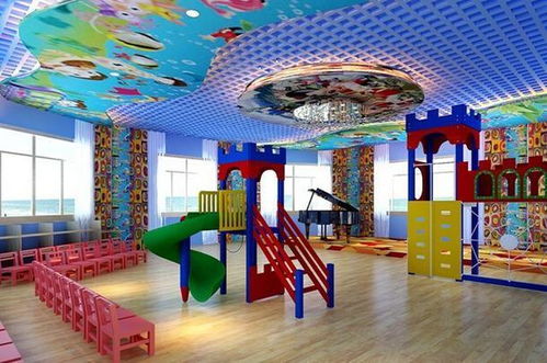 2018現(xiàn)代簡(jiǎn)約風(fēng)格幼兒園裝修設(shè)計(jì)案例效果圖